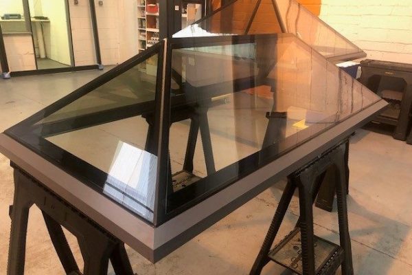 Our virtually frameless lanterns are all factory bonded and finished, are easily installed and fully checked before delivery.